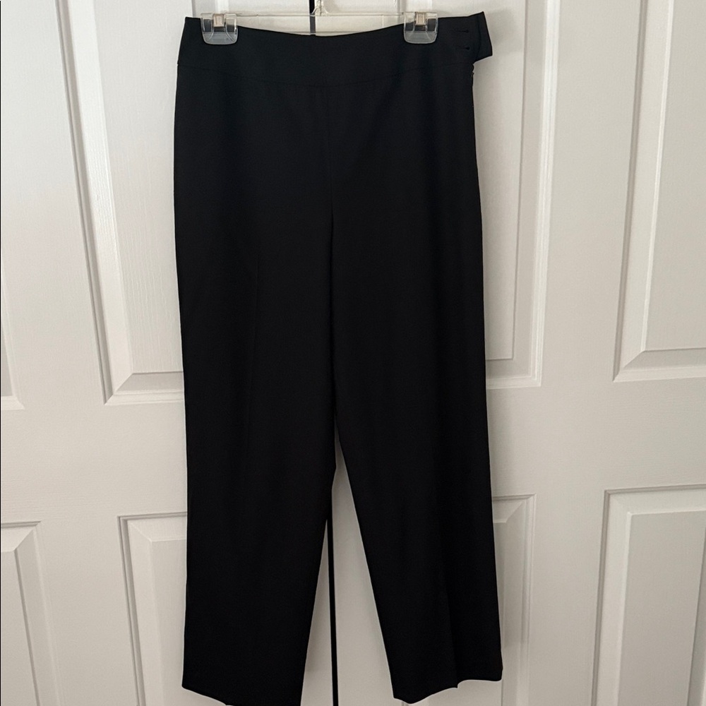 Talbots Classic Black Wide Leg lined Pants